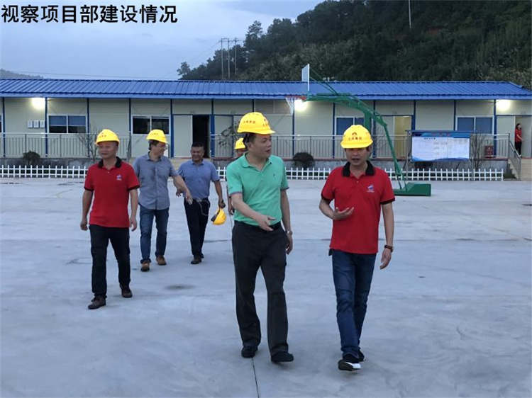华特集团领导调研武夷新区绕城高速B1项目，肯定工程建设与管理