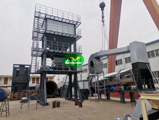 2026开年实拍!首套出口1500型沥青拌合站会装后发货现场(图4) 2026开年实拍!首套出口1500型沥青拌合站会装后发货现场(图4)