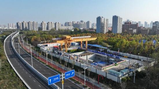 中铁投资3个项目荣获2025年度中国中铁绿色施工科技示范工程(图2) 中铁投资3个项目荣获2025年度中国中铁绿色施工科技示范工程(图2)