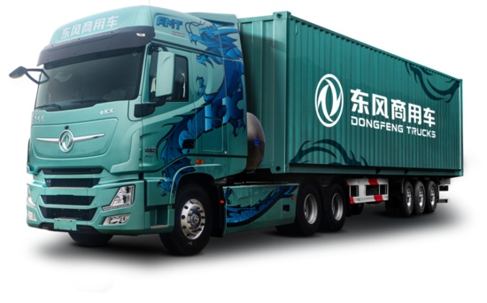 东风天龙KX搭载东康一体化动力链，干线运输高效节气新体验(图15)