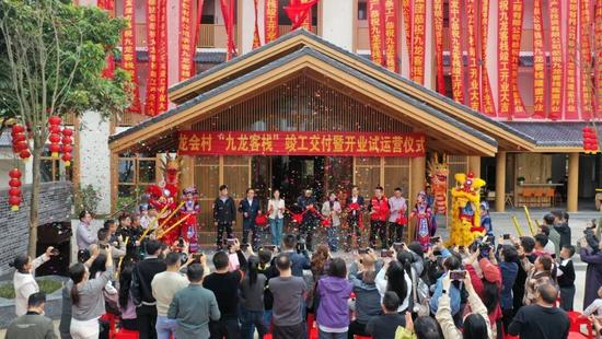 中国铁建定点帮扶项目布泉龙会景区获评国家AAA级旅游景区(图2)