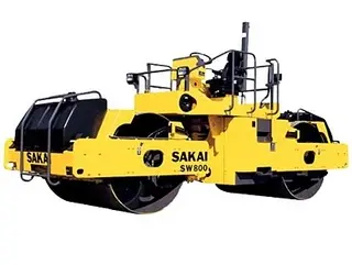 酒井SW800压路机性能优势详解：高效压实作业的理想选择