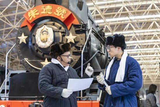 沉浸式情景剧《红色机车的世纪回响》中国铁道博物馆上演(图6)