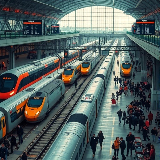 全社会跨区域人员流动量达20747.5万人次 铁路客运增长显著 全社会跨区域人员流动量达20747.5万人次 铁路客运增长显著