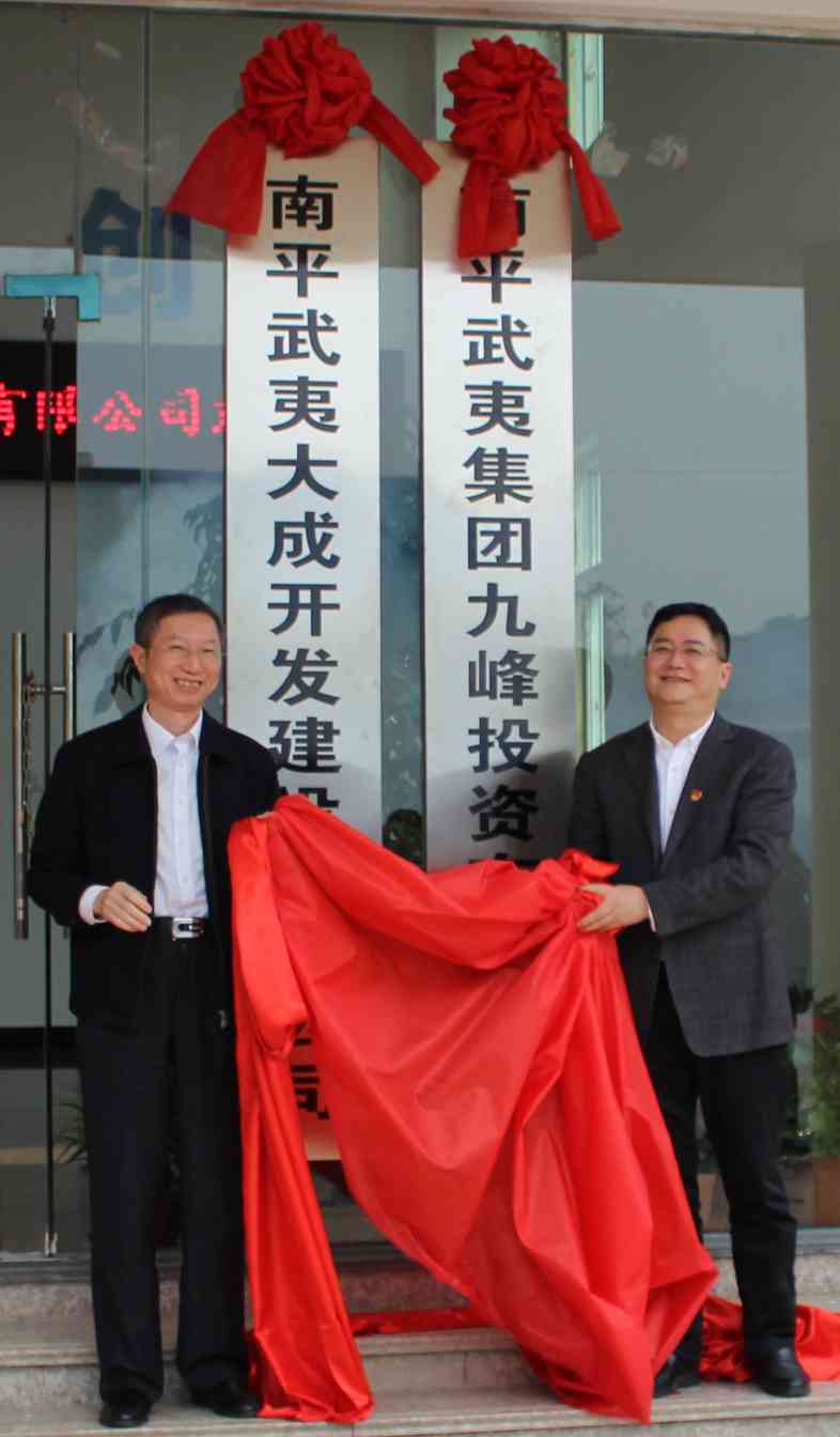 武夷大成开发建设有限公司在南林林产工贸园区举行揭牌仪式(图4)