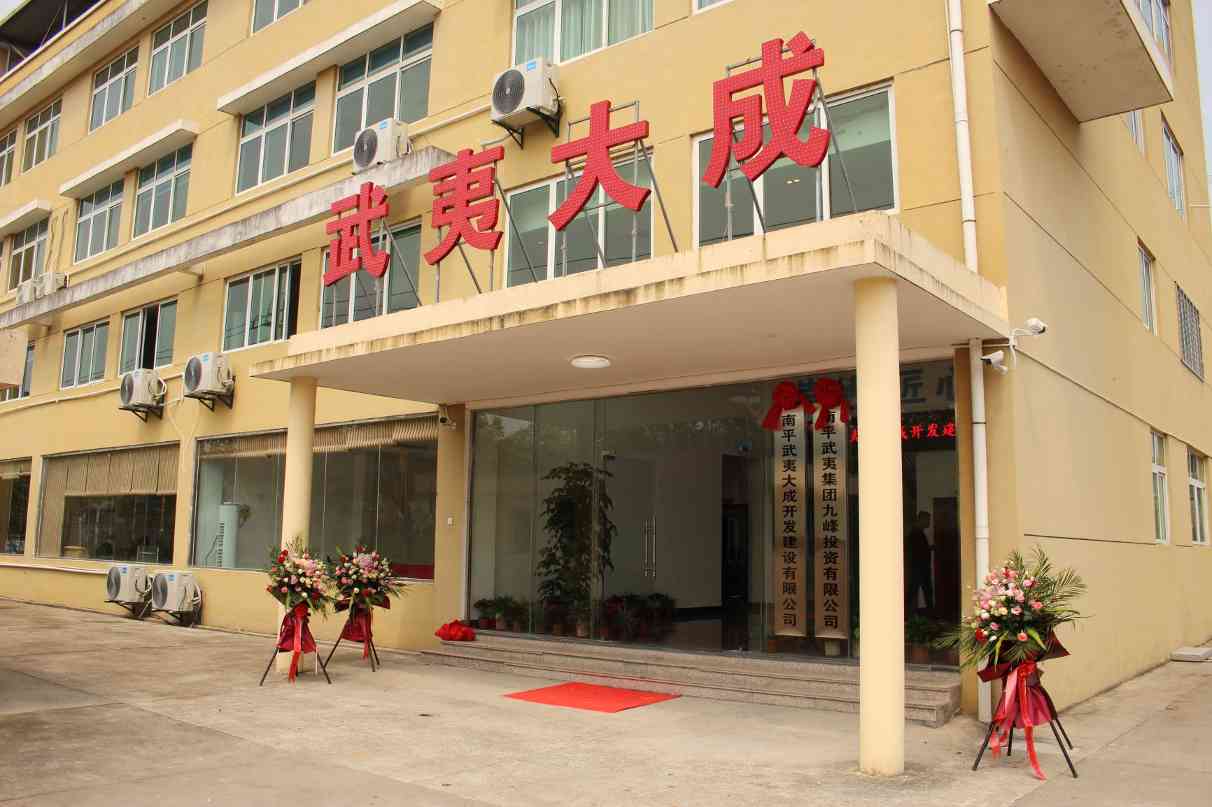 武夷大成开发建设有限公司在南林林产工贸园区举行揭牌仪式