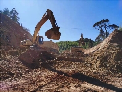 工程项目有序复工 防疫生产两手抓