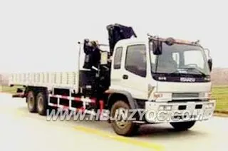江南专汽 FVZ34V(庆铃后双桥) 起重机