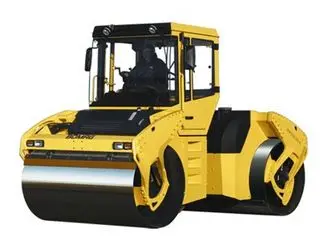 双钢轮压路机核心优势有哪些：动力强劲、全液压驱动、压实效果稳定且适应多种道路施工需求