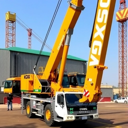 徐工 XCT85（前桥转向） 起重机(图1)