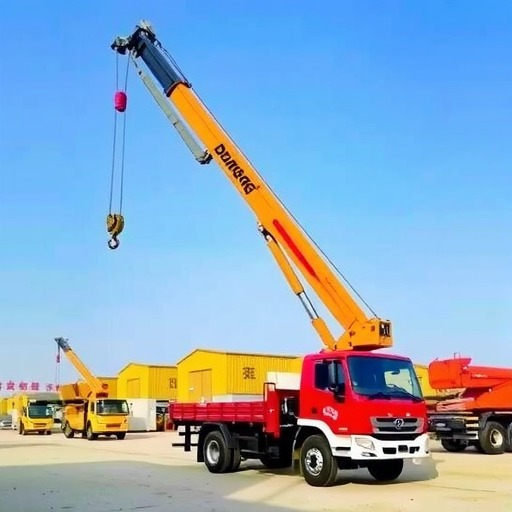 森源重工 森源重工25吨东风底盘起重机 起重机(图1)