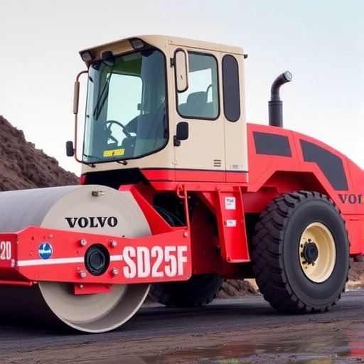 沃尔沃 SD25F 压路机(图1)