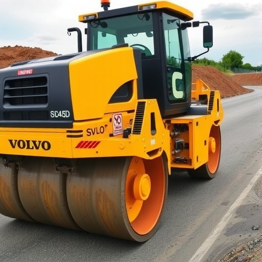 沃尔沃 SD45D 压路机(图1)