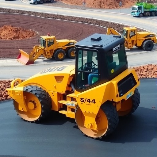 沃尔沃 SD45F 压路机(图1)