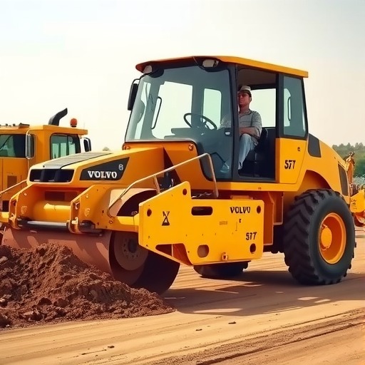 沃尔沃 SD77F 压路机(图1)