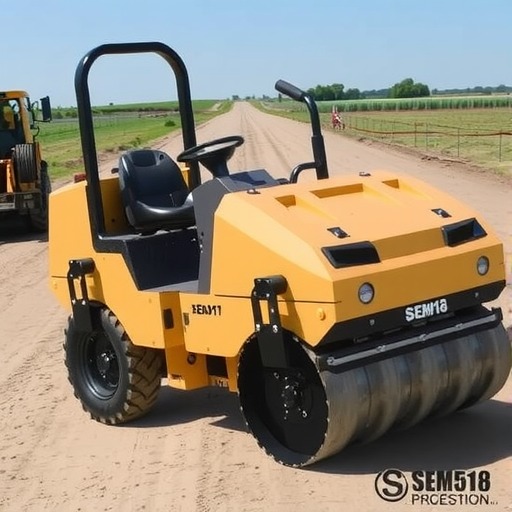 山工 SEM518 压路机(图1)