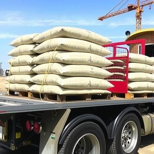 耐火骨料高效安全整车发货方案(图1)