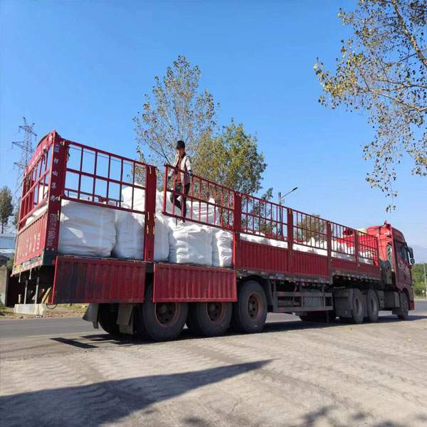 耐火骨料高效安全整车发货方案