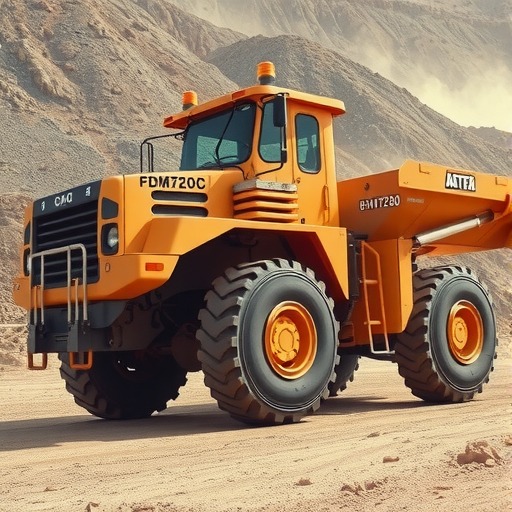 福大机械 FDM720C矿用轮式 装载机(图1)