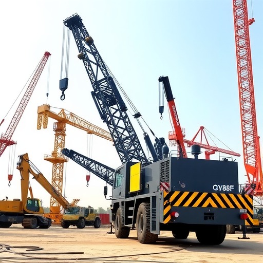 北方交通 QY8F-东风 起重机(图1)