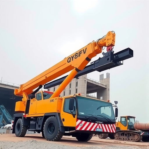 抚挖重工 QY8FV 起重机(图1)