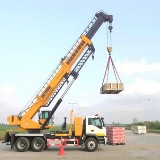 厦工 QY8H全回转伸缩臂式液压汽车 起重机(图1)