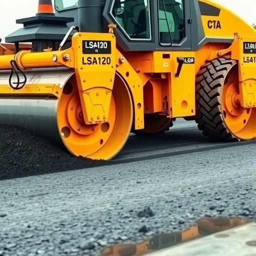 合肥绿地 LSA120 压路机