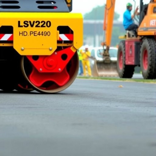 合肥绿地 LSV220 压路机(图1)