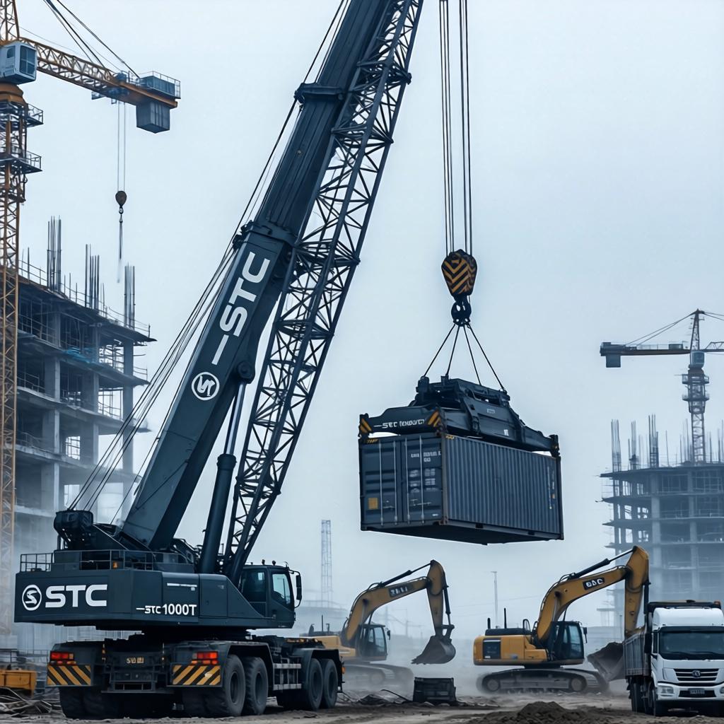 三一重工 STC1000T 起重机(图1)