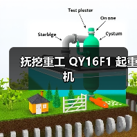 抚挖重工 QY16F1 起重机（图1）