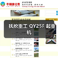 抚挖重工 QY25F 起重机(图4) 抚挖重工 QY25F 起重机(图4)