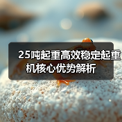 25吨起重高效稳定起重机核心优势解析(图2) 25吨起重高效稳定起重机核心优势解析(图2)
