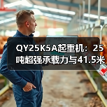 QY25K5A起重机:25吨超强承载力与41.5米高空作业能力(图1) QY25K5A起重机:25吨超强承载力与41.5米高空作业能力(图1)