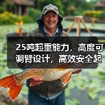 25吨起重能力,高度可调臂设计,高效安全起重机(图1) 25吨起重能力,高度可调臂设计,高效安全起重机(图1)