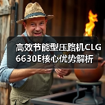 高效节能型压路机CLG6630E核心优势解析（图1）