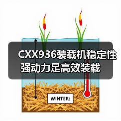 CXX936装载机稳定性强动力足高效装载（图3）