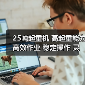25吨起重机 高起重能力 高效作业 稳定操作 灵活适应（图2）