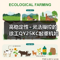 高稳定性+灵活操控的徐工QY25KC起重机如何满足多场景需求（图1）