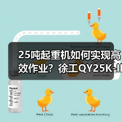 25吨起重机如何实现高效作业？徐工QY25K-II亮点解析（图1）