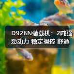 D926N装载机:2吨强劲动力 稳定操控 舒适驾驶(图1) D926N装载机:2吨强劲动力 稳定操控 舒适驾驶(图1)