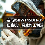 宝马格BW145DH-3*压路机:高效施工利器,强力驱动+减震舒适(图4) 宝马格BW145DH-3*压路机:高效施工利器,强力驱动+减震舒适(图4)