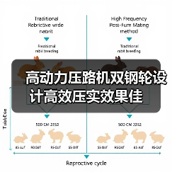高动力压路机双钢轮设计高效压实效果佳（图2）