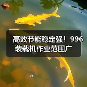 高效节能稳定强！996装载机作业范围广（图4）