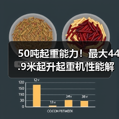 50吨起重能力!最大44.9米起升起重机性能解析(图1) 50吨起重能力!最大44.9米起升起重机性能解析(图1)