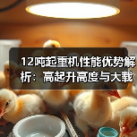 12吨起重机性能优势解析：高起升高度与大载重能力（图2）