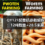 QY12F起重机参数解析：12吨载重+28.5米高度，如何提升施工效率？（图1）
