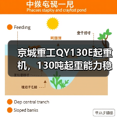 京城重工QY130E起重机,130吨起重能力稳定操作全解析(图1) 京城重工QY130E起重机,130吨起重能力稳定操作全解析(图1)