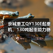 京城重工QY130E起重机,130吨起重能力稳定操作全解析(图4) 京城重工QY130E起重机,130吨起重能力稳定操作全解析(图4)