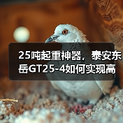 25吨起重神器，泰安东岳GT25-4如何实现高效作业？（图4）
