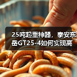 25吨起重神器，泰安东岳GT25-4如何实现高效作业？（图1）